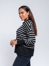 Load image into Gallery viewer, Luxe Striped Vneck
