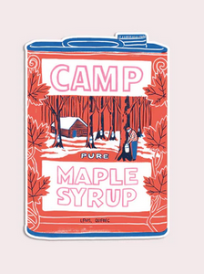 Syrup Can Sticker