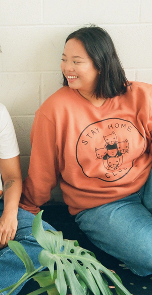 Stay Home Club Special Edition Terracotta Sweatshirt