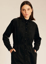 Load image into Gallery viewer, Midnight Corduroy Dress
