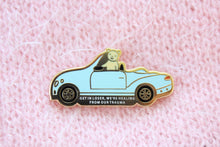 Load image into Gallery viewer, Get in Loser Car Enamel Pin
