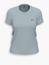 Load image into Gallery viewer, Mint Chip Stripe Tee
