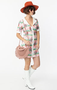 Retro Rooster Dress