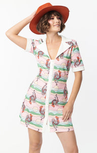 Retro Rooster Dress